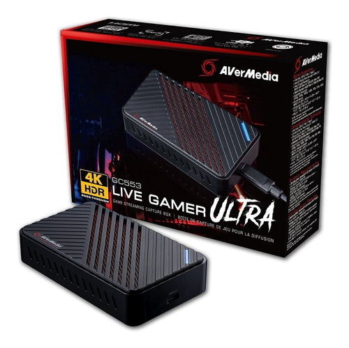 Capturadora De Vídeo Avermedia Live Gamer Ultra 4k Gc553