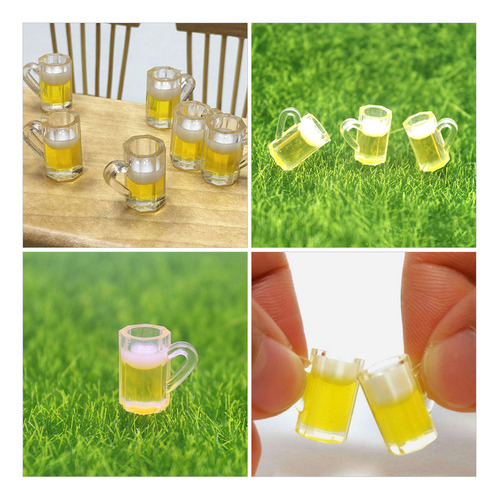 30 Jarras De Cerveza Dollhouse, Tazas De Cerveza En Miniatur