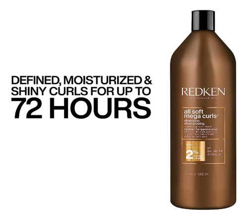 Shampoo Redken All Soft Mega Curls 1000ml