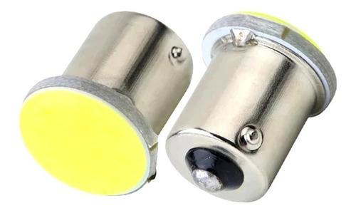 Bombillo 1073 Led Cob 1 Contacto 12v Luz Blanca Par