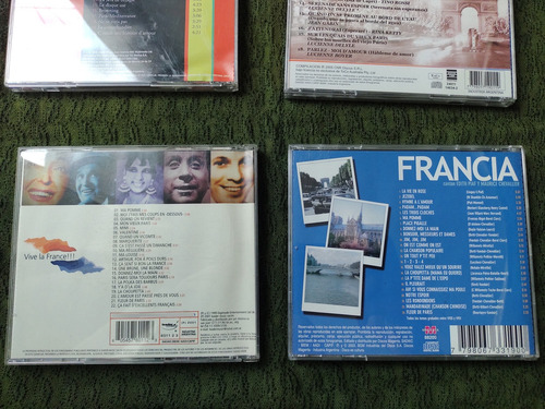 Lote De 7 Cds De Música Francesa - Edith Piaf Estándar (Usado)