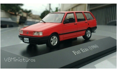 Miniatura Fiat Elba 1986 Carros Inesquecíveis