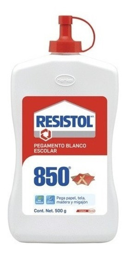 Pegamento Líquido Blanco Resistol 850 500ml 