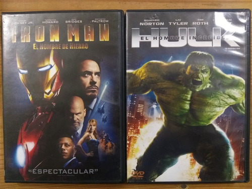 Iron Man, Hulk El Hombre Increíble - Dvd