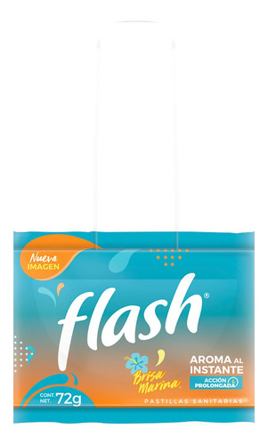 Pastilla Sanitaria Flash Brisa Marina 72g