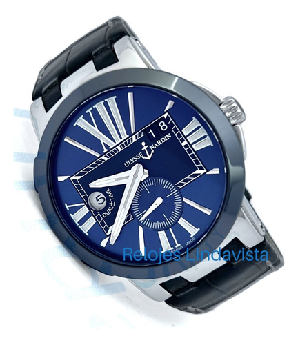 Reloj Ulysse Nardin Executive Dual Time Azul 