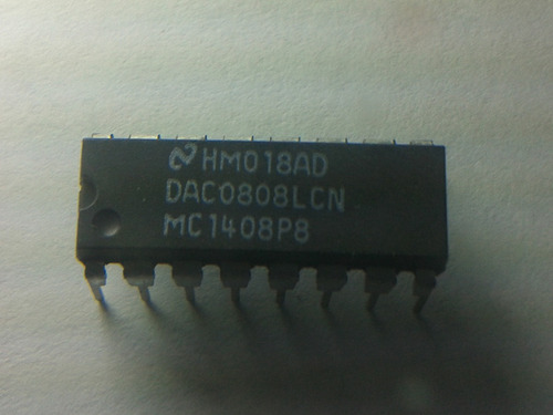 Convertidor Digital Analógico Dac0808 Tipo Dip