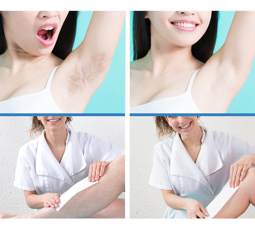 .. Tiras De Cera Facial For Cejas, Tiras De Melocotón