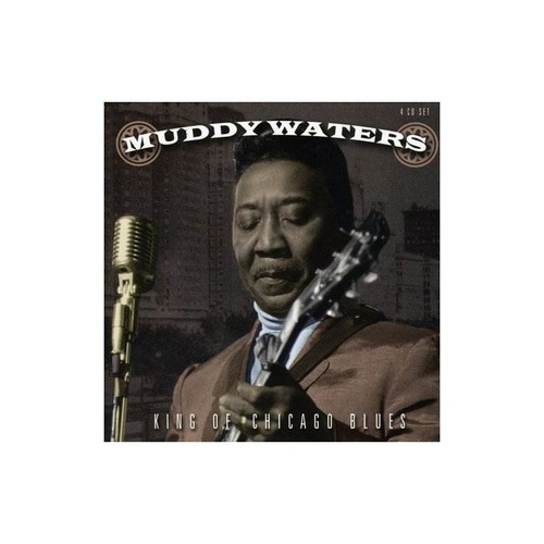 Waters Muddy King Of Chicago Blues Uk Import Cd X 4 Nuevo