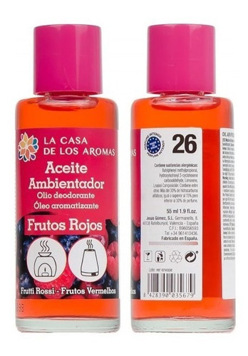 Oportunidad!pack 4 Aceites Ambientador La Casa De Los Aromas