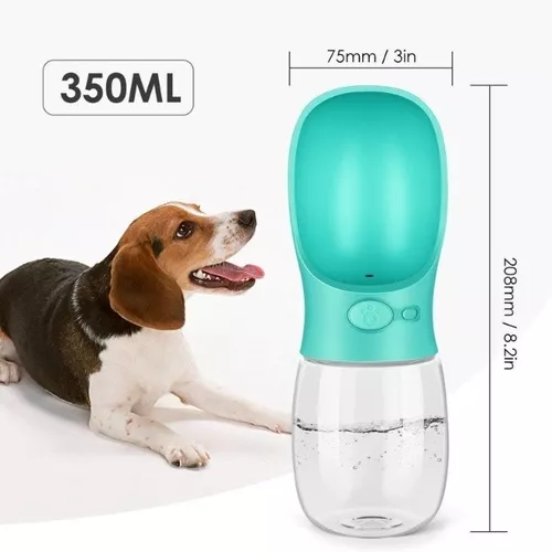 Dispenser Agua Para Mascotas Bebedero Perro 350ml