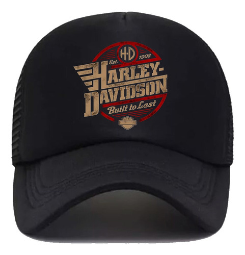 Gorra Trucker Premium Harley Davidson Moto 