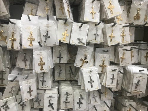 Pingente Aço Inox Dourado Kit 15 Un Atacado