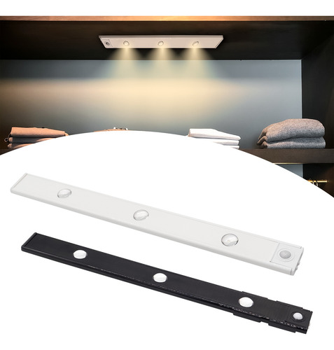 Luminária Led Barra Pontual Usb Recarregável Sensor 40cm