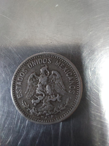 Imagen 2 de 3 de Moneda Antigua 5 Centavos 1909