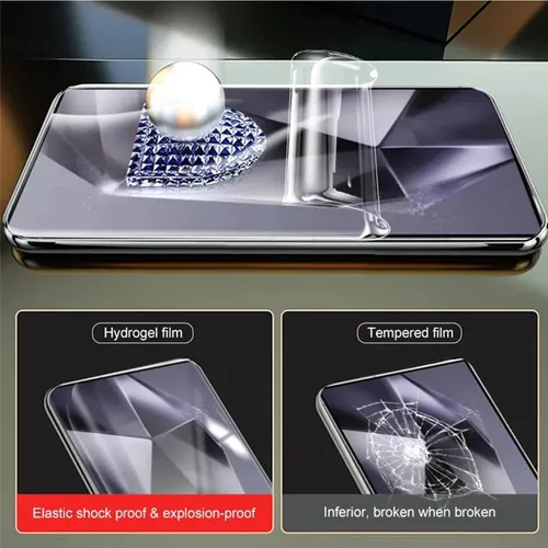 Estuche Funda Transparente Rígida + Protector Pantalla Hidrogel Con Kit De Instalación