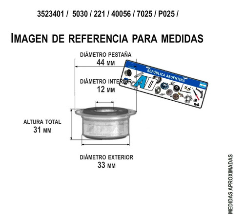 Kit Tren Delantero P/ Peugeot Partner 19/8 8u Ia