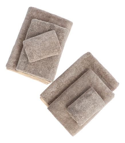 Juego De Toallas De Baño De 6 Piezas, Suaves Y Superabsorben