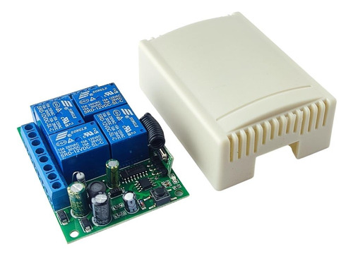 Receptor Rf 433mhz Con Rele 4ch Relay 110v 220v