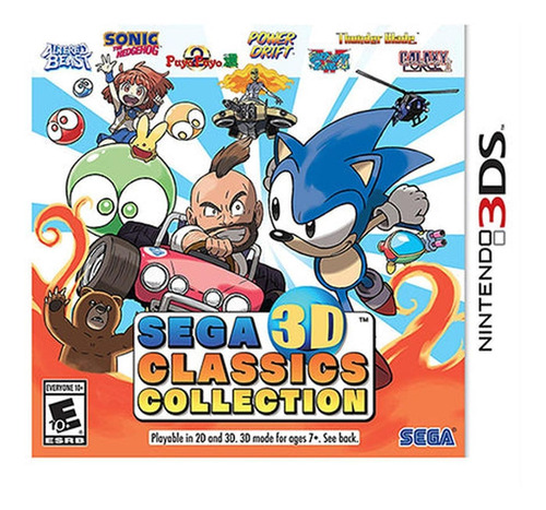 Sega 3d Classics Collection - 3ds