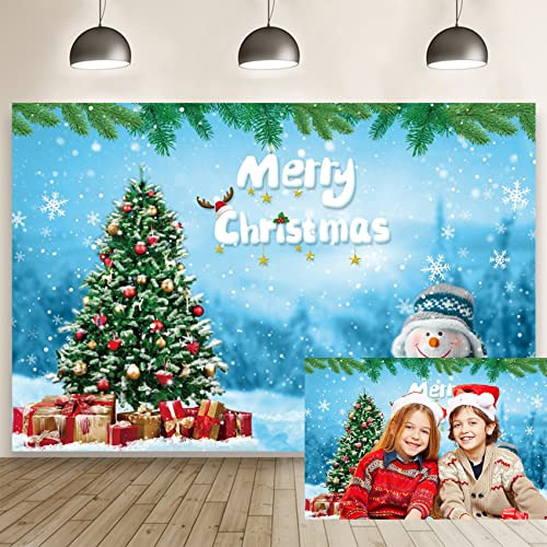 Fondo De Navidad Baocicco, Bonito Muñeco De Nieve Con Diseño