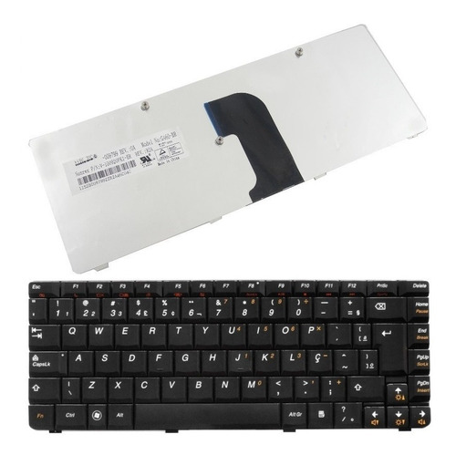 Teclado Lenovo 25-009750 Cor Preto