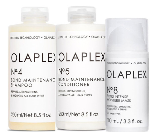 Tratamiento Olaplex # 4+5+8 - mL a $500