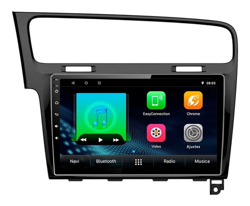 Volkswagen Golf Stereo Central Multimedia Android 2014-2018