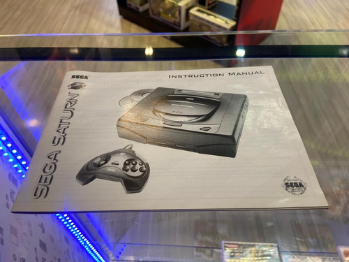 Console Sega Saturn Americano Preto
