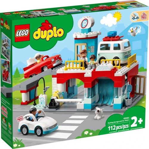 Lego Duplo Estacionamiento Y Autolavado 10948 112 Psz