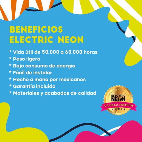 Letrero Neón Led Michelada