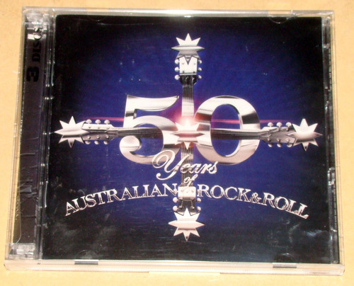 Johnny O'keefe +oa 50 Years Of Australian Rock N Roll 3 Cd 