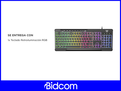 Teclado Gamer Onikuma Retroiluminado Rgb A Prueba De Agua