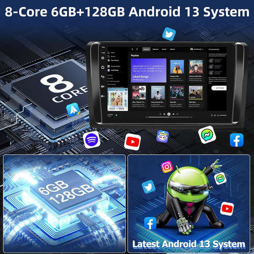 8 Core 6g128g Radio De Coche Para Mercedes Benz Gl Gl450 Gl3