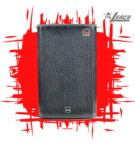 Caixa De Som Ativa 12 Leacs Lcr 712 700w Rms 127/220V Preta