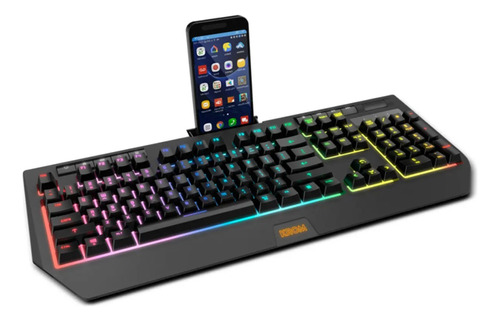 Teclado Gaming Krom Kuma Rgb Semi Mecanico Nxkromkuma 