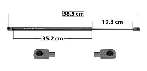 (1) Amortiguador 5a Puerta Izq/der Saturn Vue 08/10 Spart