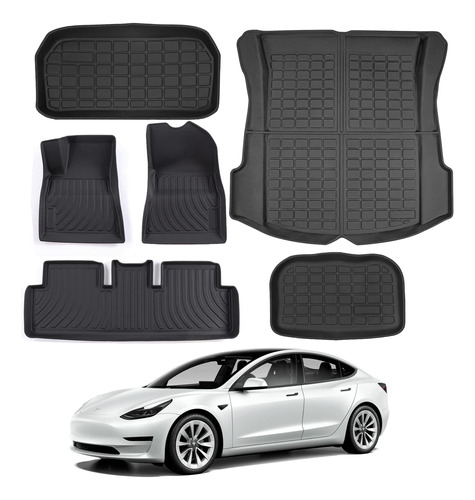 Kikimo Alfombrillas Tesla Model 3, Accesorios Tesla Model 3