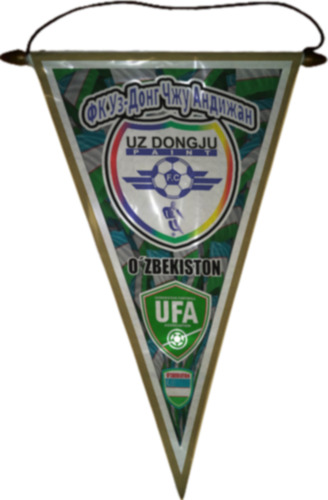 Banderin 37cm Full Color Futbol Uzbekistan Elegir Equipo Fk Uz-dong Zhu Andijon Fk Uz-dong Zhu Andijon