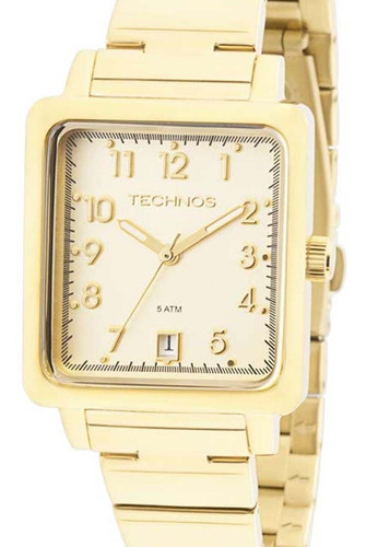 Relógio Technos Dourado Feminino Elegance 2115kpj/4 + Nfe