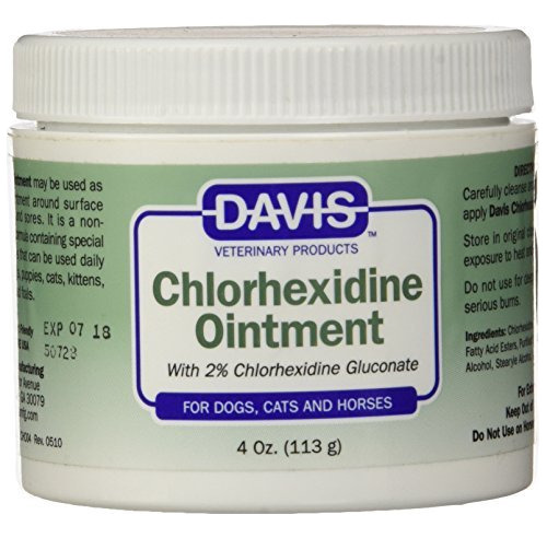 Davis 2% Chlorhexidine Unintment, 4 Vnoyn