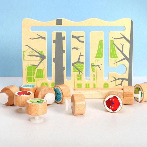 Wood Slide Puzzle Brain Teasers Juguetes Educativos Para