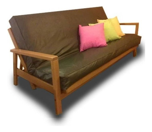 Funda Para Colchon De Futon Ecocuero 3 Cuerpos 1.90 X 1.40.