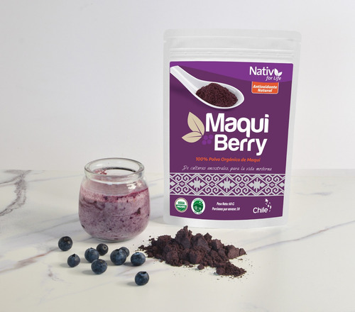 Maqui Organico Sabor Propio De La Fruta