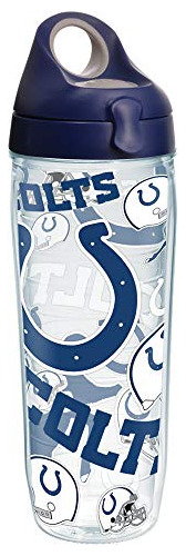 Nfl Indianapolis Colts Vaso Térmico 24 Oz Botella De A...