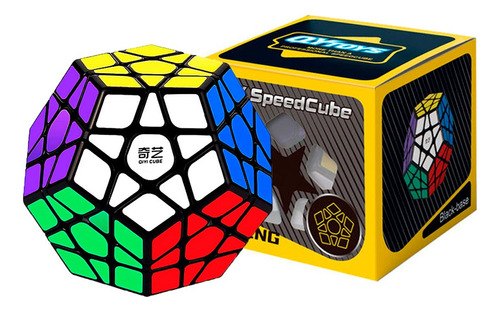 Cubo Megaminx 3x3 Dodecaedro Lubricado Uso Profesional Qiyi