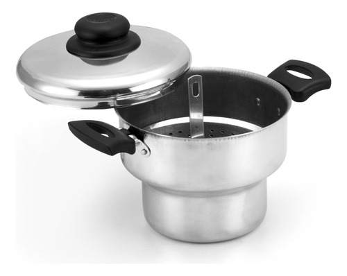 Cuscuzeiro Alumínio Nacional Polido 20cm 2,9l