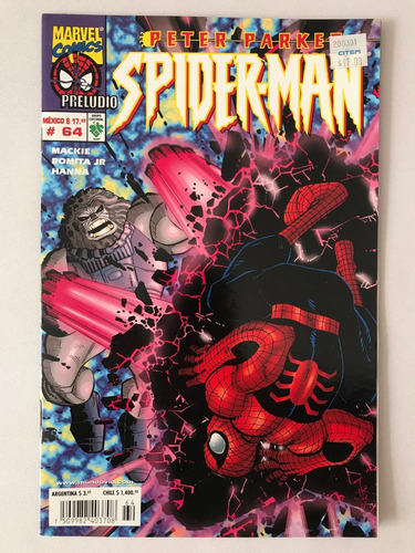 Peter Parker Spiderman 64 Marvel Comics Mexico Editorial Vid (Usado)