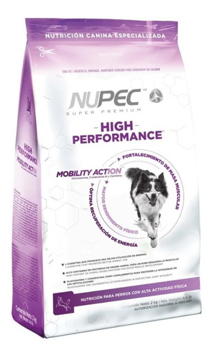Imagen 1 de 3 de Croqueta High Performance 8 Kg Nupec + Regalo Y Envio Gratis