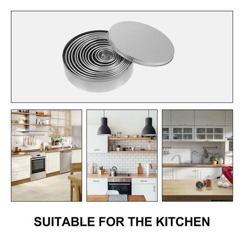 Alta Calidad Molde Circular Para Mousse Con Anillos De